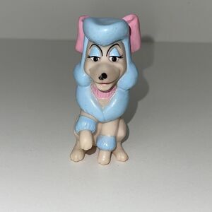 Georgette - Poodle - Oliver and Company (1988) Disney Happy Meal Toy 3.25” VTG